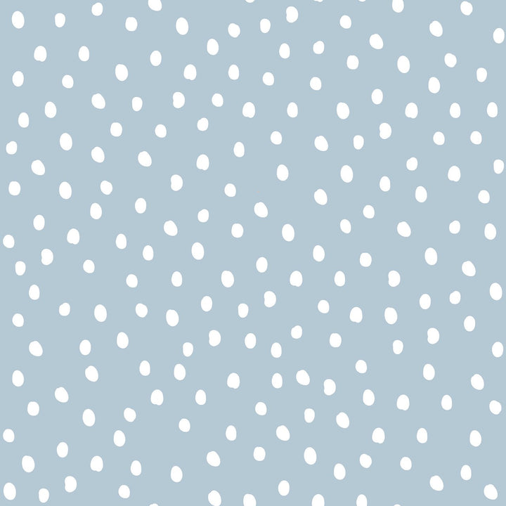 Dekornik SIMPLE Irregular Dots Light Blue Wallpaper