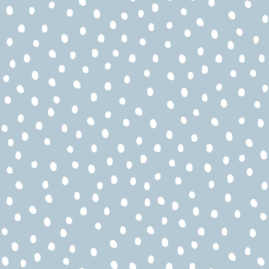 Dekornik SIMPLE Irregular Dots Light Blue Wallpaper Sample