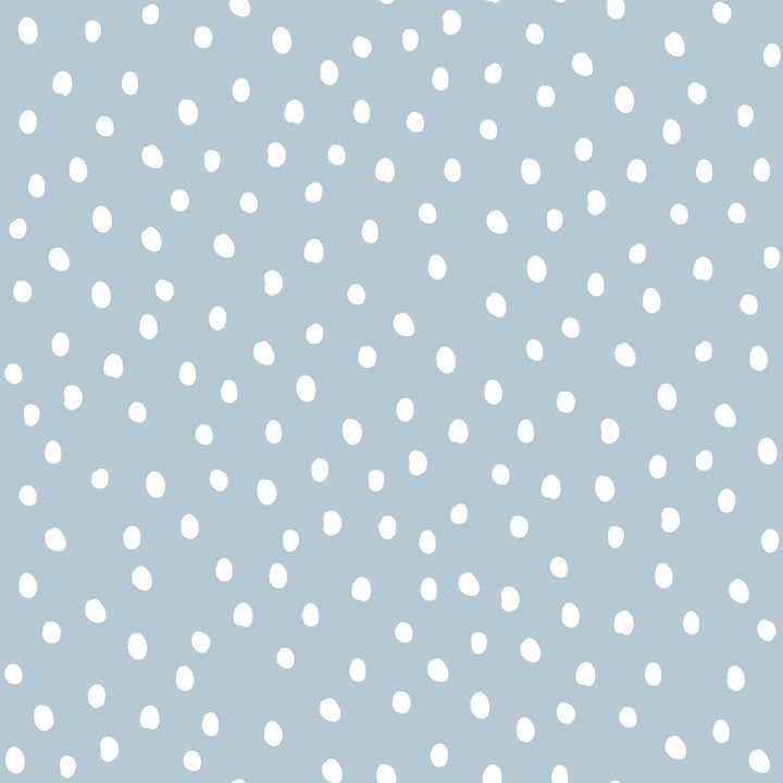 Dekornik SIMPLE Irregular Dots Light Blue Wallpaper Sample