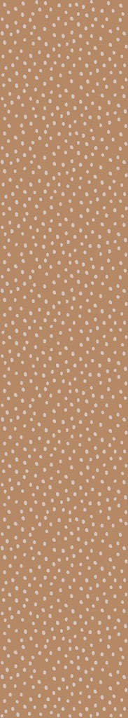 Dekornik SIMPLE Irregular Dots Cinnamon Wallpaper strip
