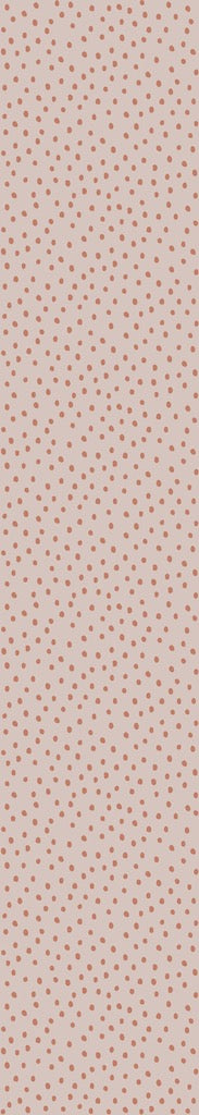 Dekornik SIMPLE Irregular Dots Powder Pink Brick Wallpaper strip