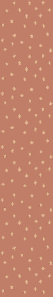 Dekornik SIMPLE Irregular Stars On Brick Background Wallpaper strip