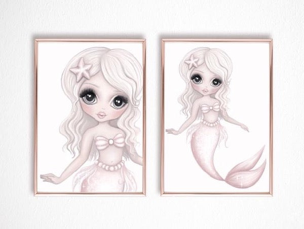 Isla Dream Prints Jewel The Mermaid Prints