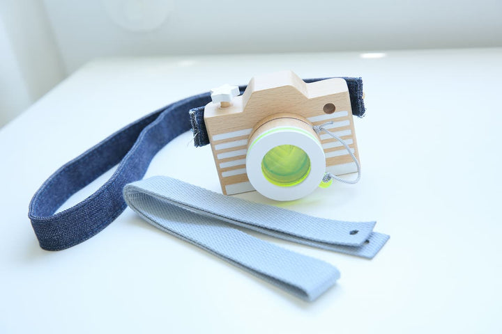 Kiko+ & GG* Kaleidoscope Camera with Yellow lens and extra strap