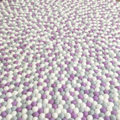 Winston & Grace Felt Ball Rug - Lady LiLuck