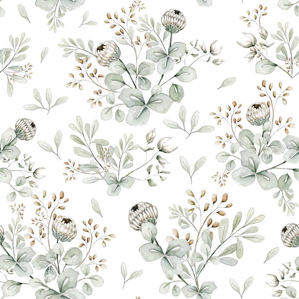 Dekornik Little Clovers Wallpaper Sample