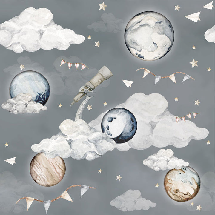 Dekornik Magic Planets Wallpaper Sample
