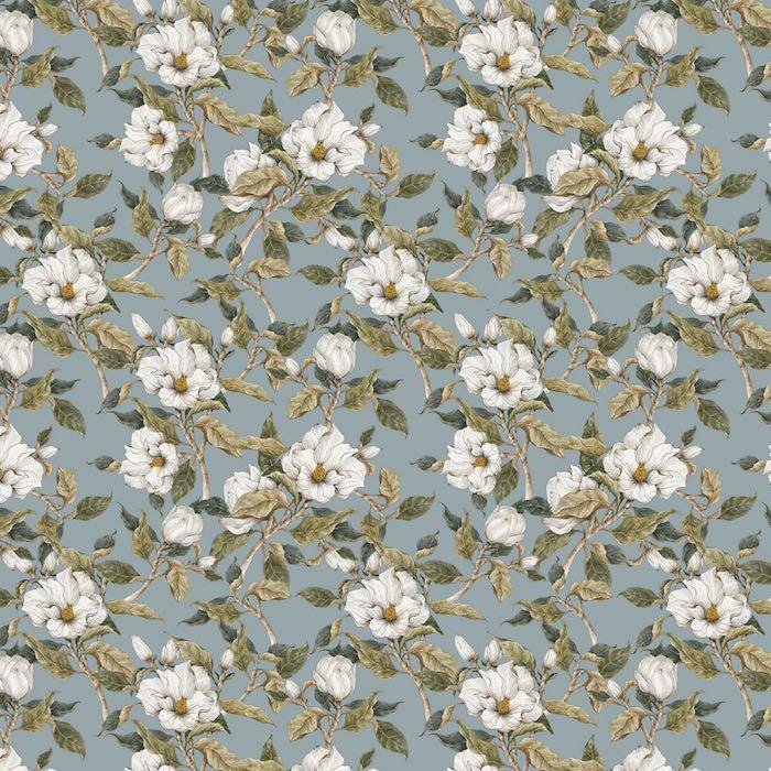 Dekornik Magnolias Wallpaper - Blue