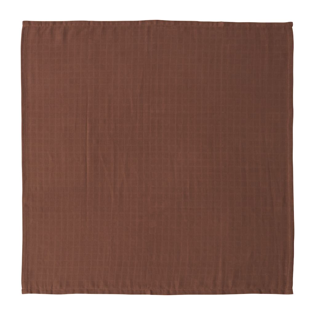 OYOY Muslin Square rust colour