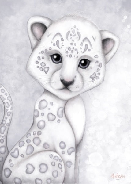 Isla Dream Prints Prince The Snow Leopard Print