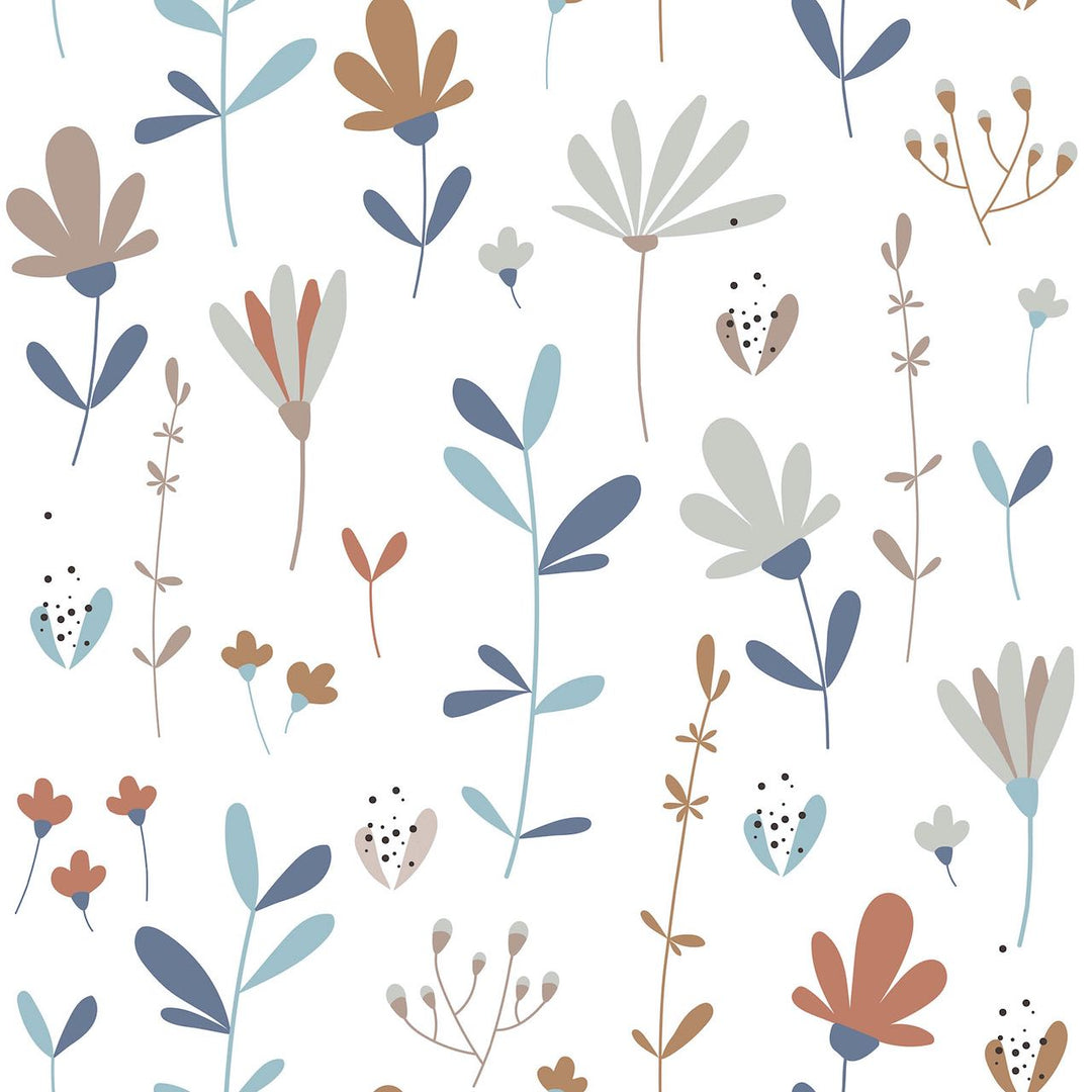 Dekornik SIMPLE Scandinavian Winter Meadow Wallpaper Sample