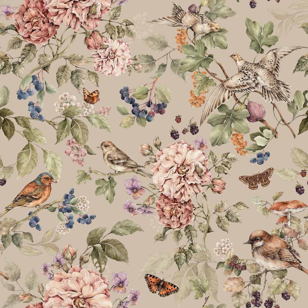 Dekornik Secret Paradise Neutral Wallpaper Sample