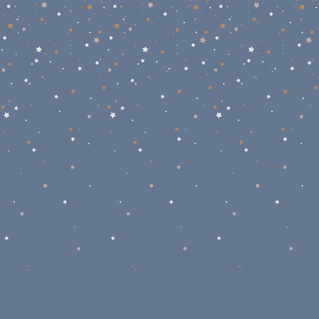 Dekornik SIMPLE Stars From The Sky Blue Wallpaper Sample