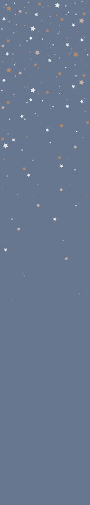Dekornik SIMPLE Stars From The Sky Blue Wallpaper strip