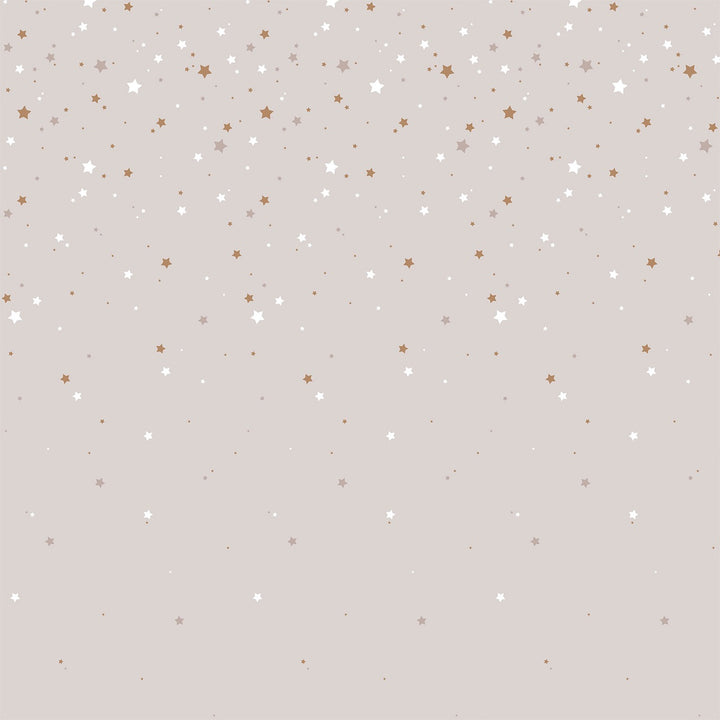 Dekornik SIMPLE Stars From The Sky Powder Pink Wallpaper
