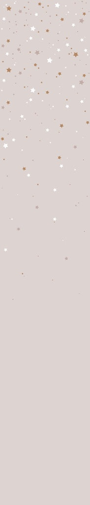 Dekornik SIMPLE Stars From The Sky Powder Pink Wallpaper strip