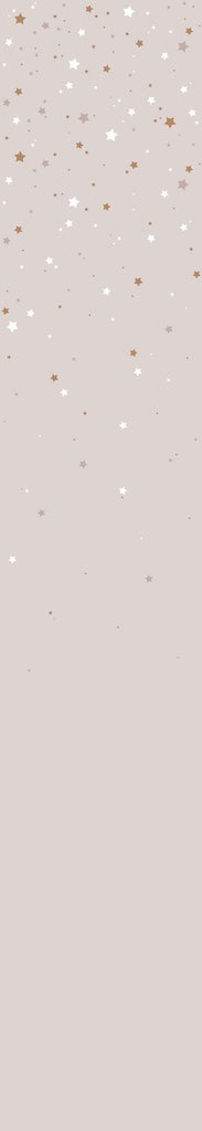 Dekornik SIMPLE Stars From The Sky Powder Pink Wallpaper strip