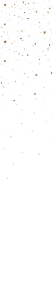 Dekornik SIMPLE Stars From The Sky White Wallpaper strip