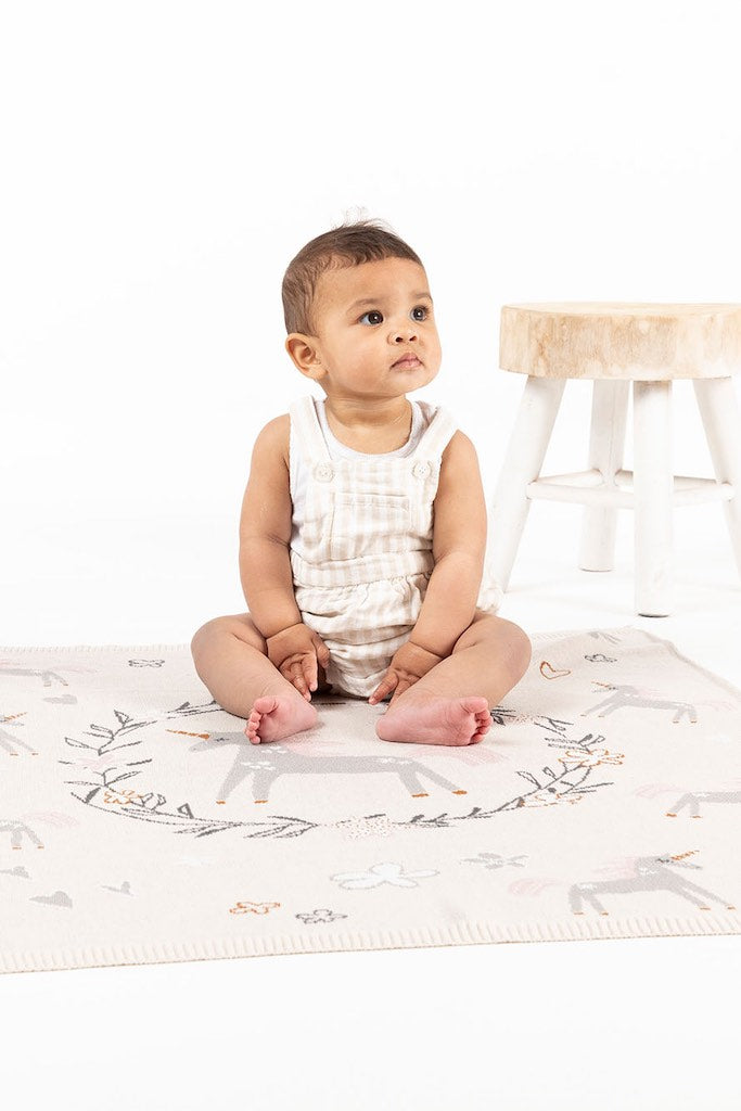 Indus Design Unicorn Baby Blanket Oliver Thomas Children s Boutique