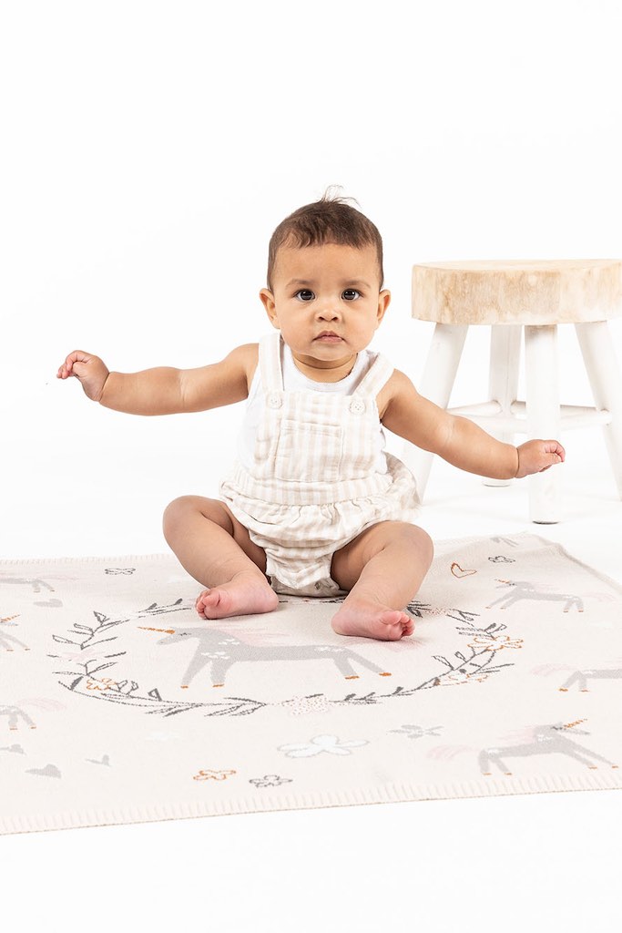 Indus Design Unicorn Baby Blanket Oliver Thomas Children s Boutique
