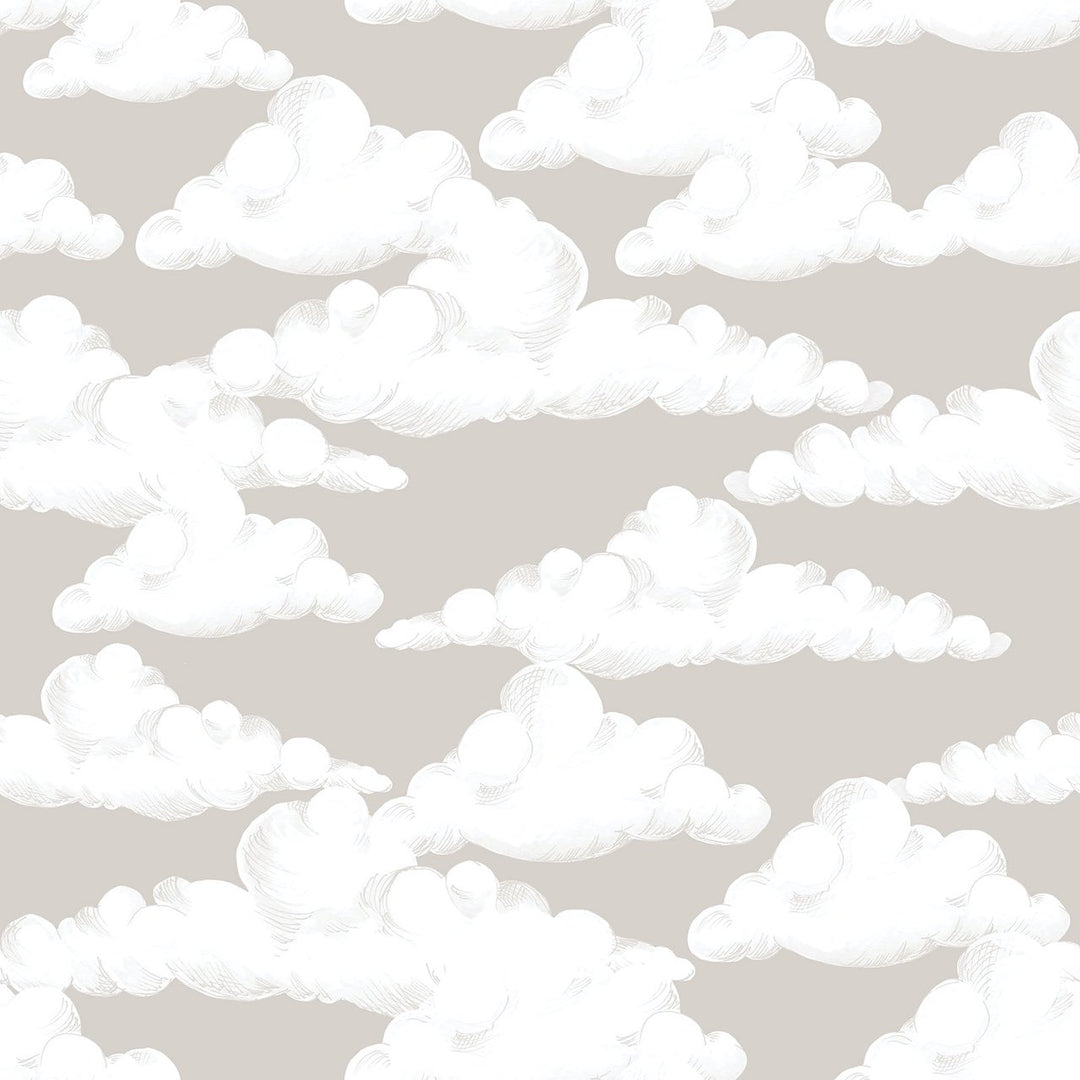 Dekornik CLASSIC Velveteen Clouds Beige Wallpaper