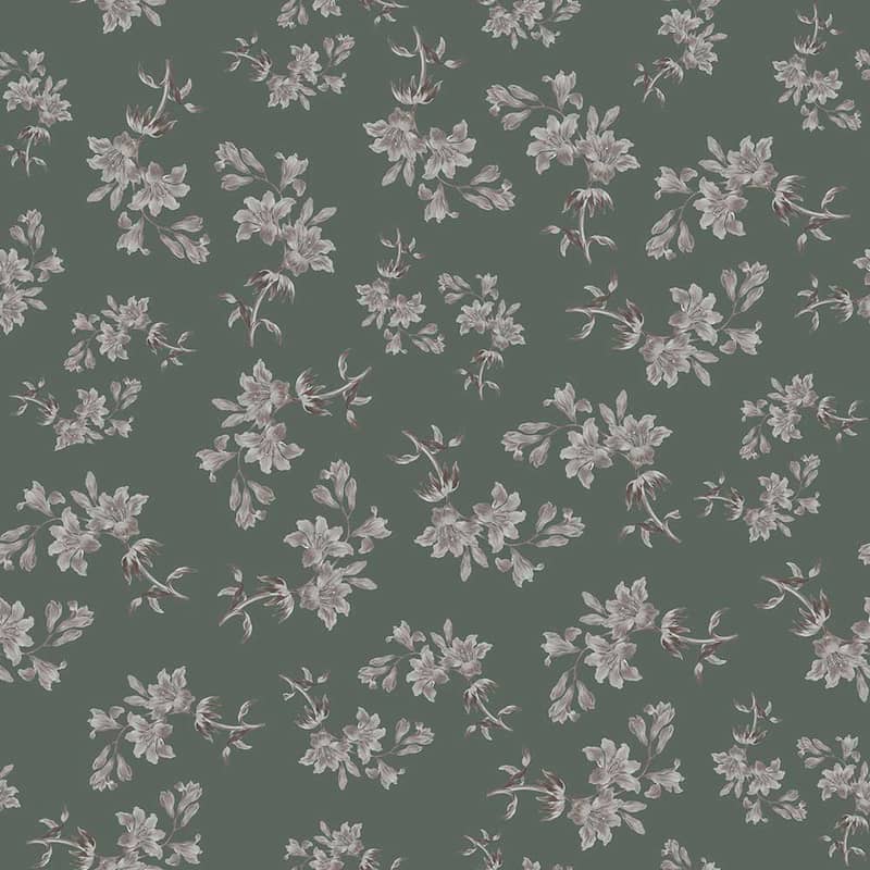 Dekornik Vintage Royal Green Wallpaper Sample
